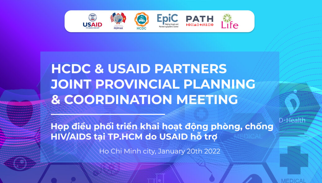 Họp điều phối triển khai hoạt động phòng chống HIV/AIDS tại Tp.HCM do USAID hỗ trợ